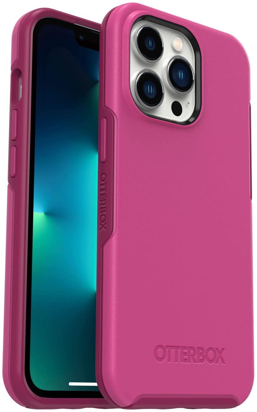 iPhone 13 Pro (ONLY) Symmetry Series Case - Renaissance Pink, Ultra-Sleek, Wireless Charging Compatible, Raised Edges Protect Camera & Screen