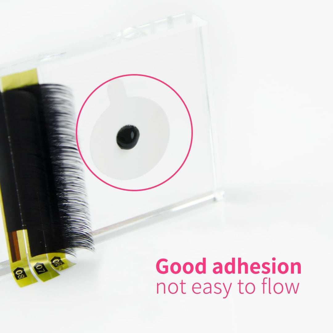 Eyelash Extension Adhesive Glue Pallet Sticker Pads,1-Inches Diameter (Small-200 Pads, 10 Sheets)