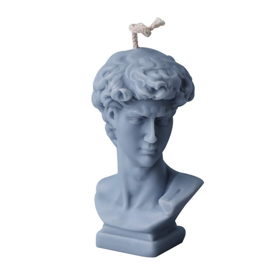Mini David Figure Statue Silicone Soap Candle Mold Scented Wax Melt Mould Decorating Resin Crafts Silicone Molds Aroma Gypsum Moulds