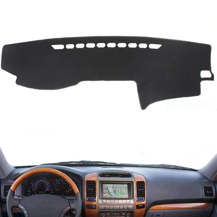 Dashboard Cover Dash Cover Mat For Toyota Land Cruiser Prado For Lexus GX470 J120 2003 2004 2005 2006 2007 2008 2009 Anti-UV Anti-slip Anti-Sun Carpet Pad