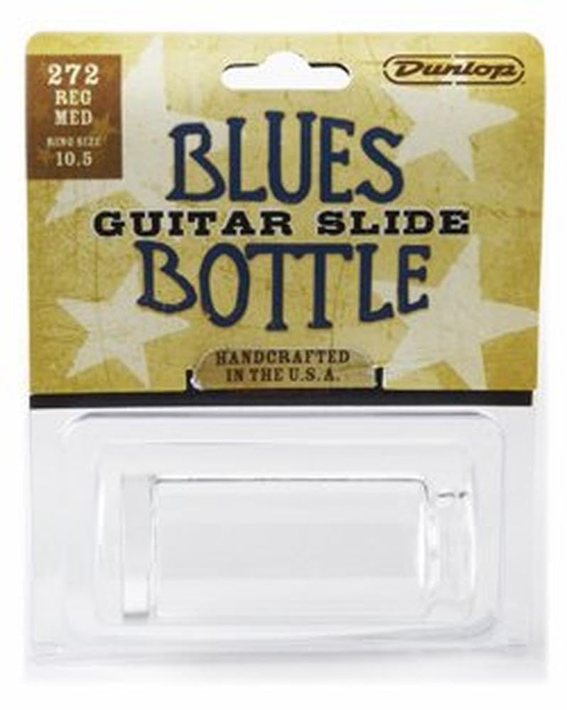 272 Blues Bottle Slide, Clear, Regular Wall Thickness, Medium
