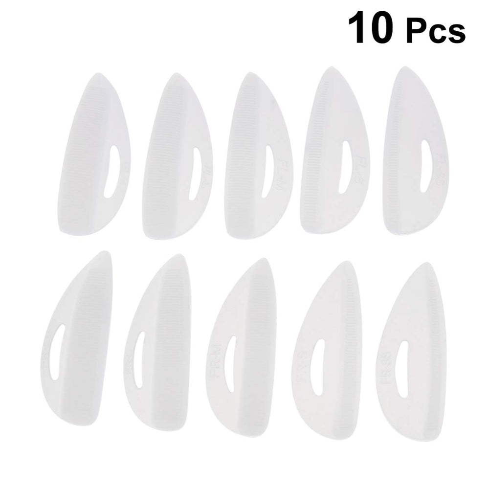 10 Pairs Eyelash Perming Curlers Perming Pads Lash Lift Rods Curler Shield Pads for Girls Ladies
