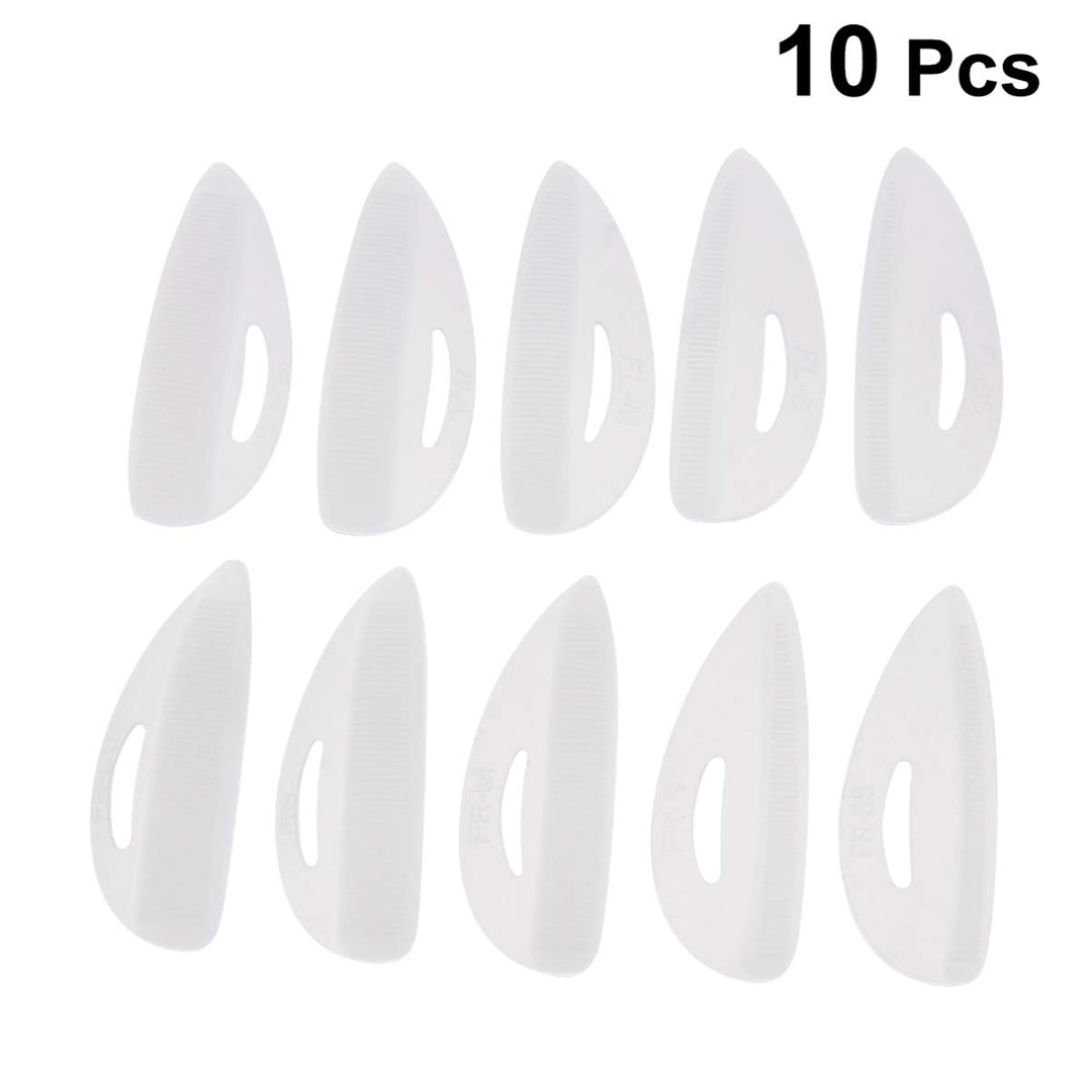 10 Pairs Eyelash Perming Curlers Perming Pads Lash Lift Rods Curler Shield Pads for Girls Ladies