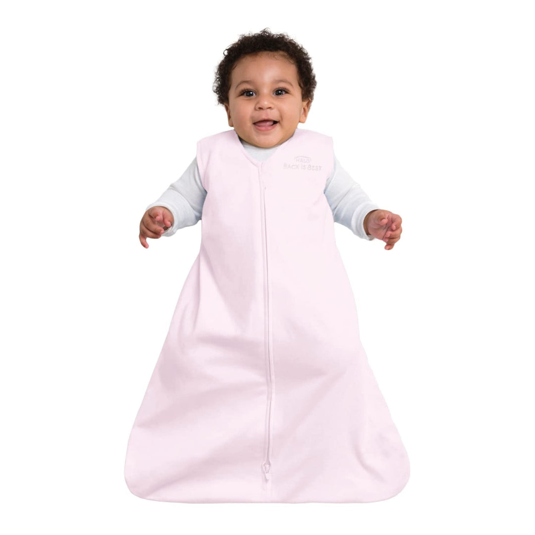 Sleepsack Micro-Fleece Wearable Blanket, TOG 1.0, Soft Pink, Small