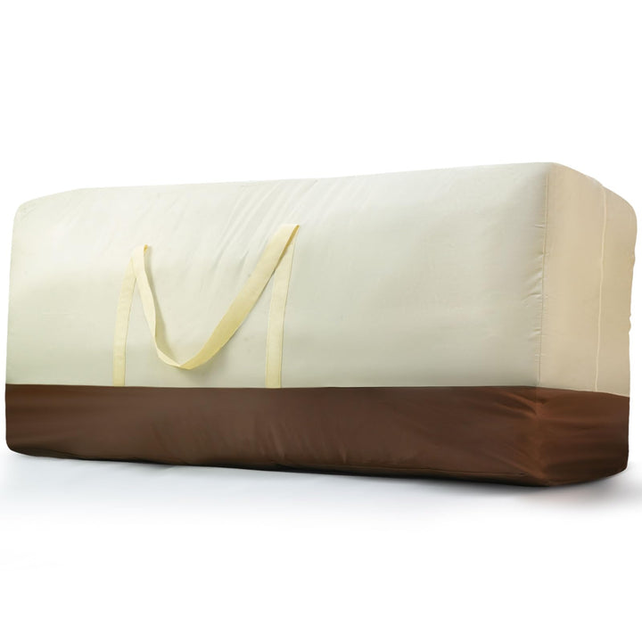 Outdoor Cushion Storage Bag, 60 Inch Patio Cushion Storage Bag for Patio Furniture Cushion, 420D Extra Large Waterproof Storage Bags with Zipper and Handle.
