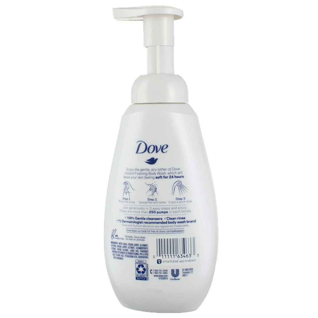 Shower Foam Body Wash - Cucumber & Green Tea Scent - Net Wt. 13.5 FL OZ (400 mL) Per Bottle -...