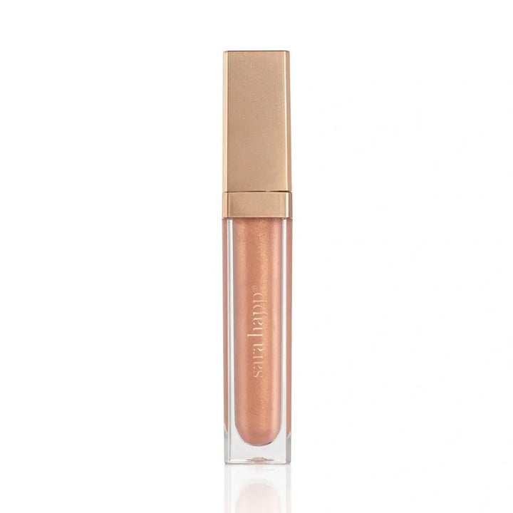 Rose Gold Slip Luxe Gloss with Subtle Shimmer - High-Impact Shine & Long-Lasting Wear, Nourish, Hydrate, and Heal Your Lips, 0.21 fl. oz.