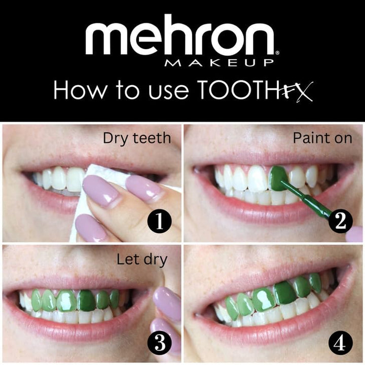 Makeup Tooth FX with Brush (.125 ounce) (Spinach)
