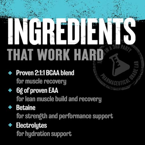 Juiced Amino Acids - BCAA Powder EAA Matrix Plus Hydration with Electrolytes and Sea Salt Anytime Recovery and Improved Performance, Grape Flavor, 30 Servings