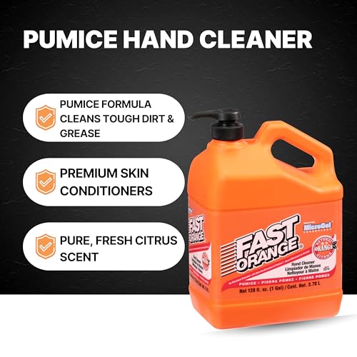 25219 Pumice Lotion Hand Cleaner with Pump, 1 Gallon