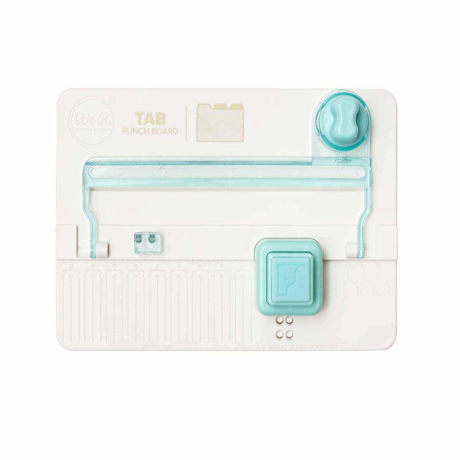 , Tab Punch Board, Arts and Crafts and Scrapbooking Tool, Create Custom Tabs, Labels, Folders, Planner Dividers and More
