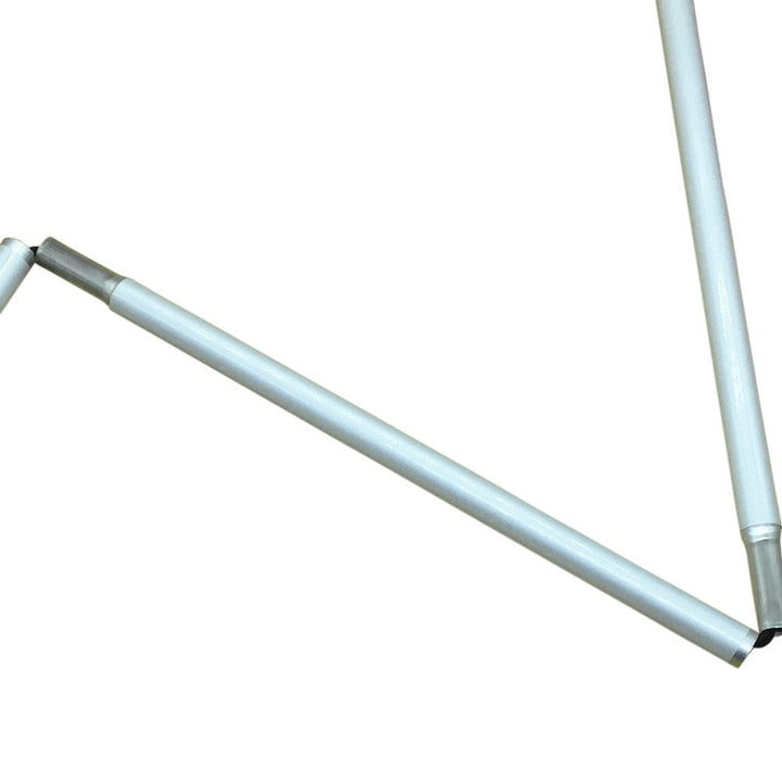 White Cane, Aluminum Folding Cane for The Blind,Folds Down 5 Sections, with 2 Tips (Black Handle, 115 cm (45.3 inch))
