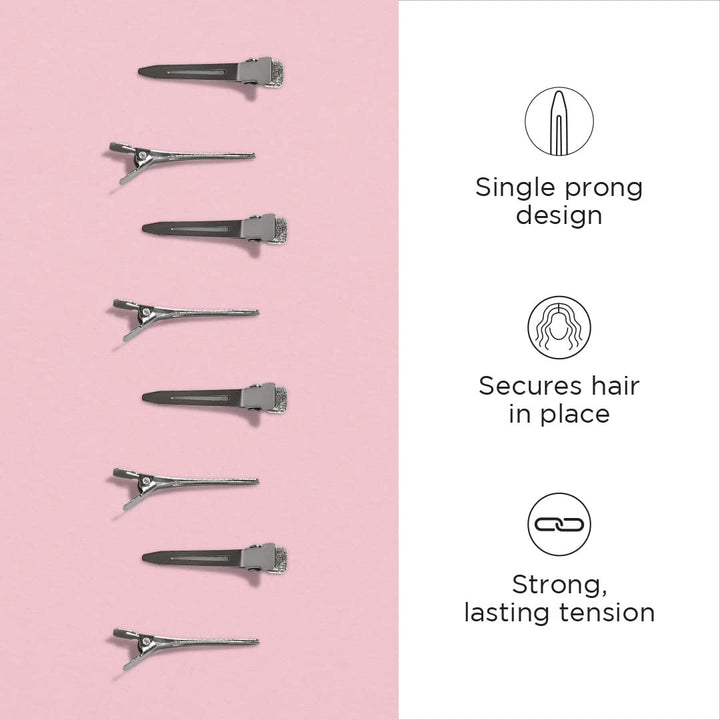 1.75-Inch double prong : Single Prong Clips, 1.75 Inches