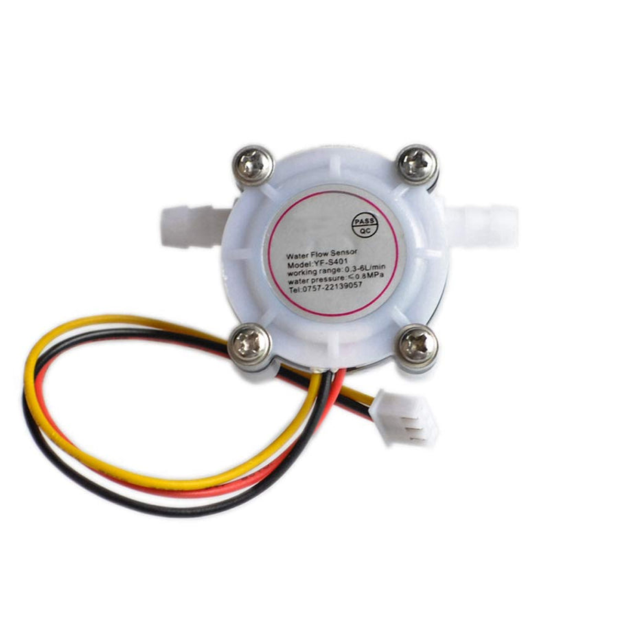 Water Flow Sensor 0.3-6L/min Switch Meter Flowmeter Counter Sensor Water Control 1/4 1.75MPa DIY Kit