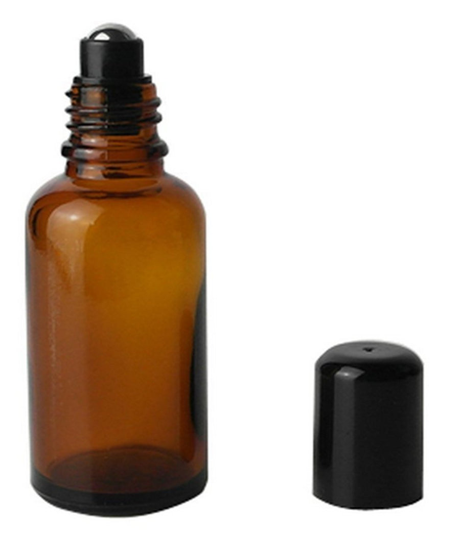 30Ml: 3Pcs 30Ml Brown Glass Empty Roll On Bottles Essential Oil Perfume Roller Bottles With Stainless Steel Roller Balls For Essential Oil Perfumes Lip Balms For Persona Care (30M