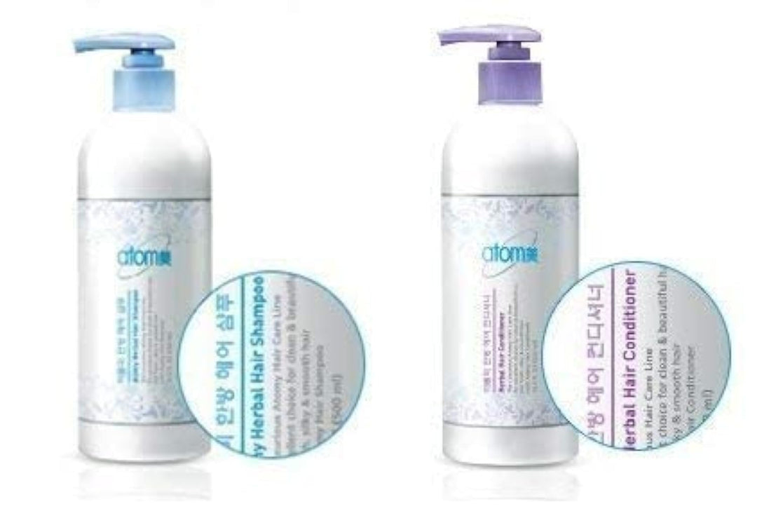 Herbal Hair Shampoo 500ml + Conditioner 500ml