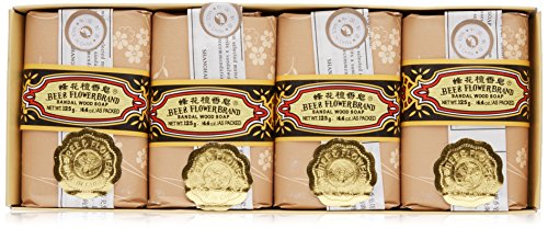 Sandalwood Soap, 4.4 Oz (Pack of 4)