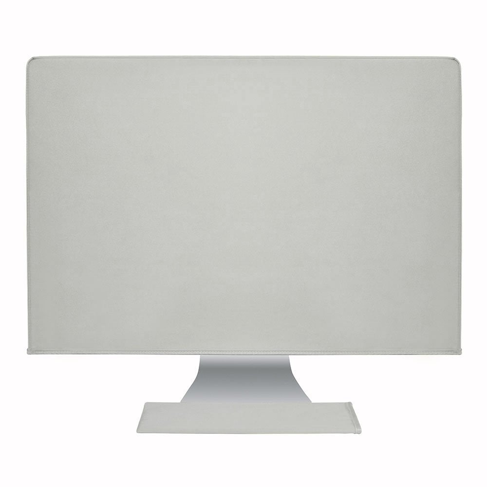 Dust and Water Resistant Cover Silky Smooth Antistatic with Soft Velvet Lining iMac Monitor and Keyboard Color: Silver Gray Fits iMac (21.5)