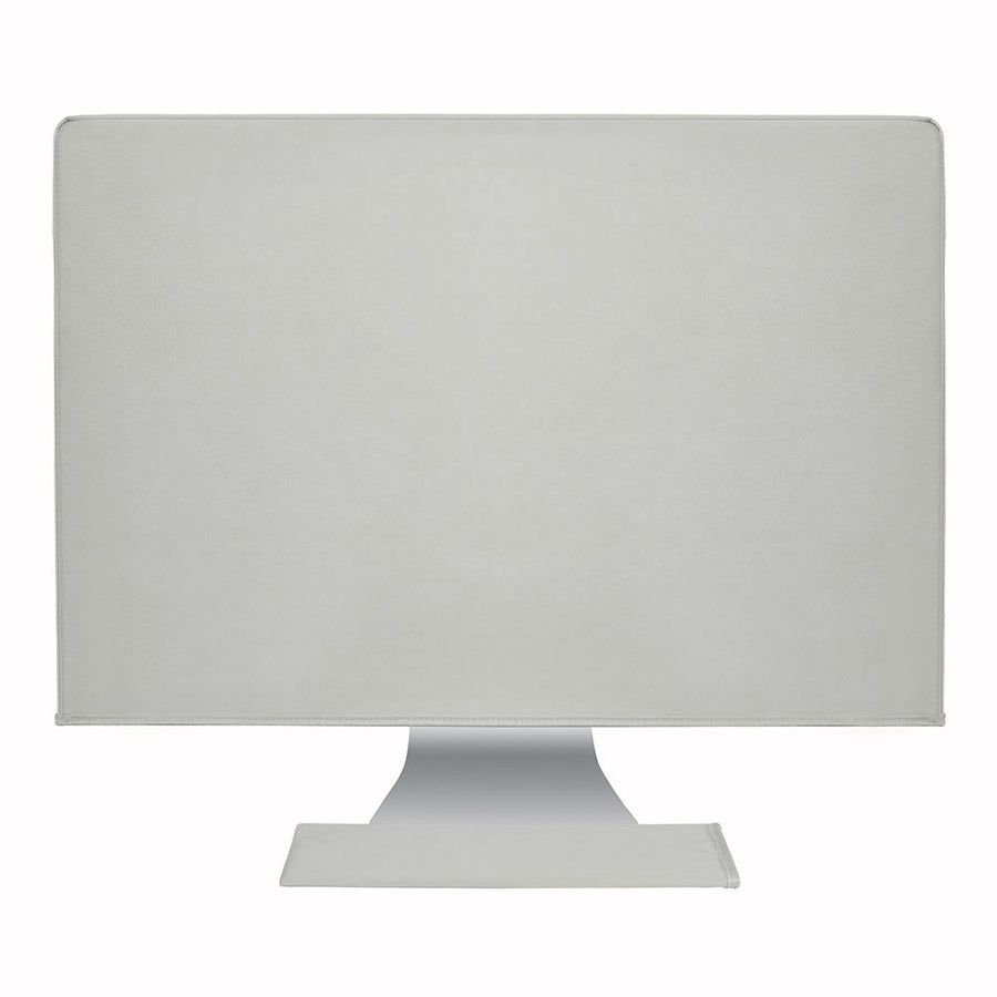 Dust and Water Resistant Cover Silky Smooth Antistatic with Soft Velvet Lining iMac Monitor and Keyboard Color: Silver Gray Fits iMac (21.5)