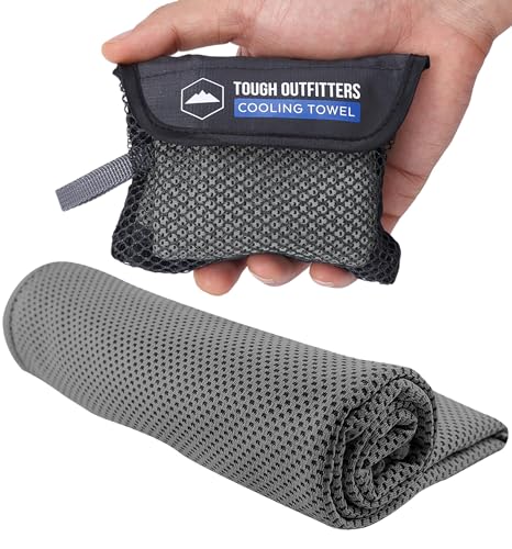 Cooling Towels (38.5x12) - Cooling Towels for Neck & Face, Cooling Neck Wraps - Ice Towel & Sweat Rag for Camping, Gym, Yoga & Sports