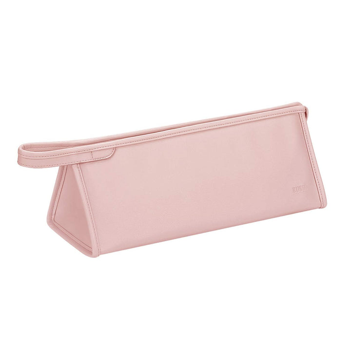 PU Leather Travel Case Portable Storage Bag for Dyson Airwrap Styler/Dyson Supersonic Hair Dryer, Waterproof Anti-Scratch Dustproof Shockproof Protection Organizer Travel Gift Case (Pink)