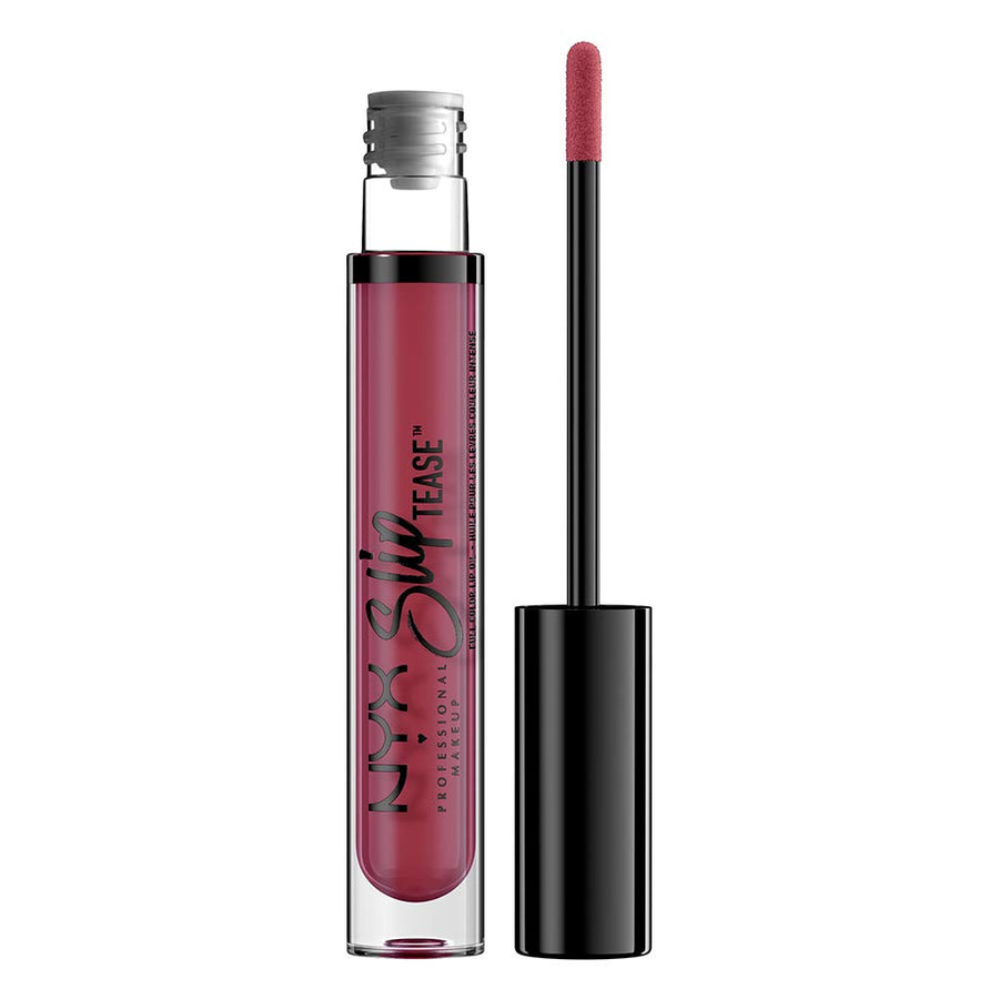 PROFESSIONAL MAKEUP Slip Tease Full Color Lip Oil, Fire Dancer, 0.13 Fluid Ounce