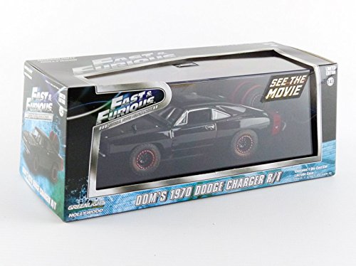 Dom's 1970 Dodge Charger R/T Off Road Fast and Furious-Fast 7 Movie (2011) Diecast Model Car 1/43