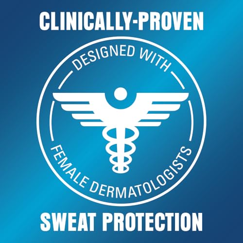 Clinical Strength Antiperspirant and Deodorant for Women, 3X Stress Sweat Protection, PH Balancing Minerals, Invisible Solid, Powder Protection Scent, 2.6 oz