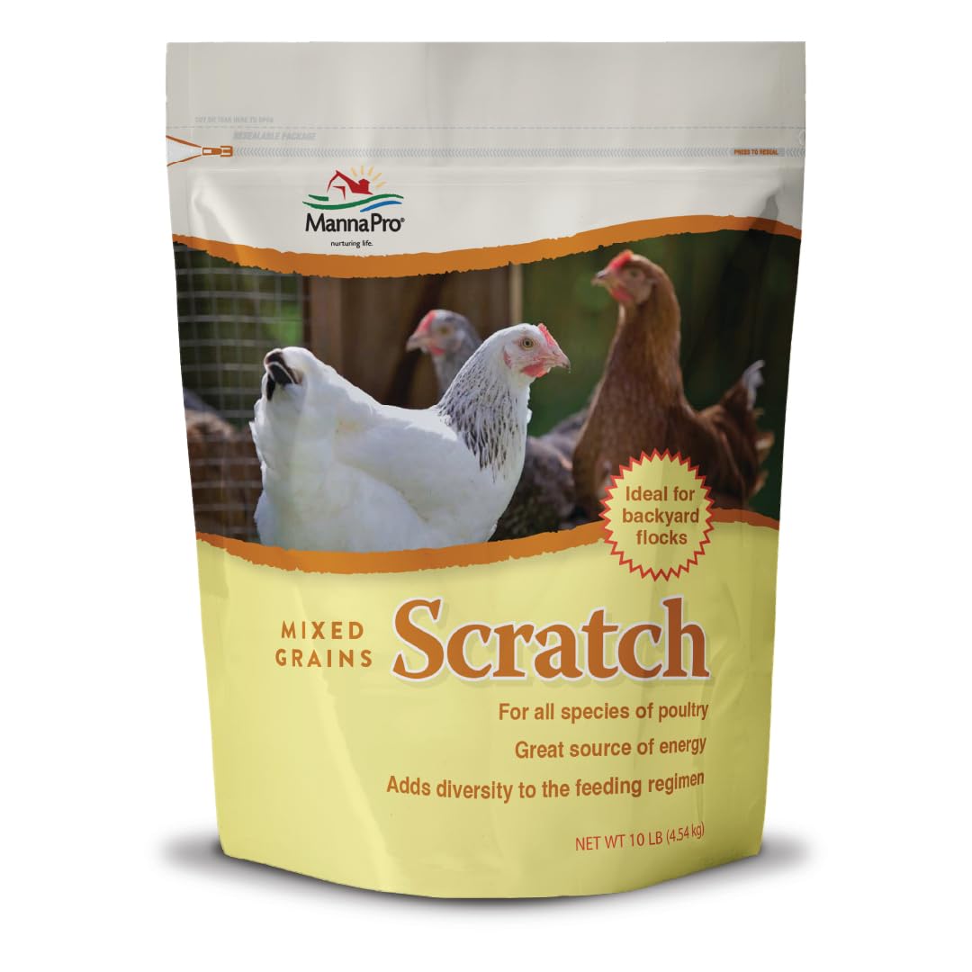 Ultimate Scratch Grains for Chickens | Rich in nutrients | 10 LB