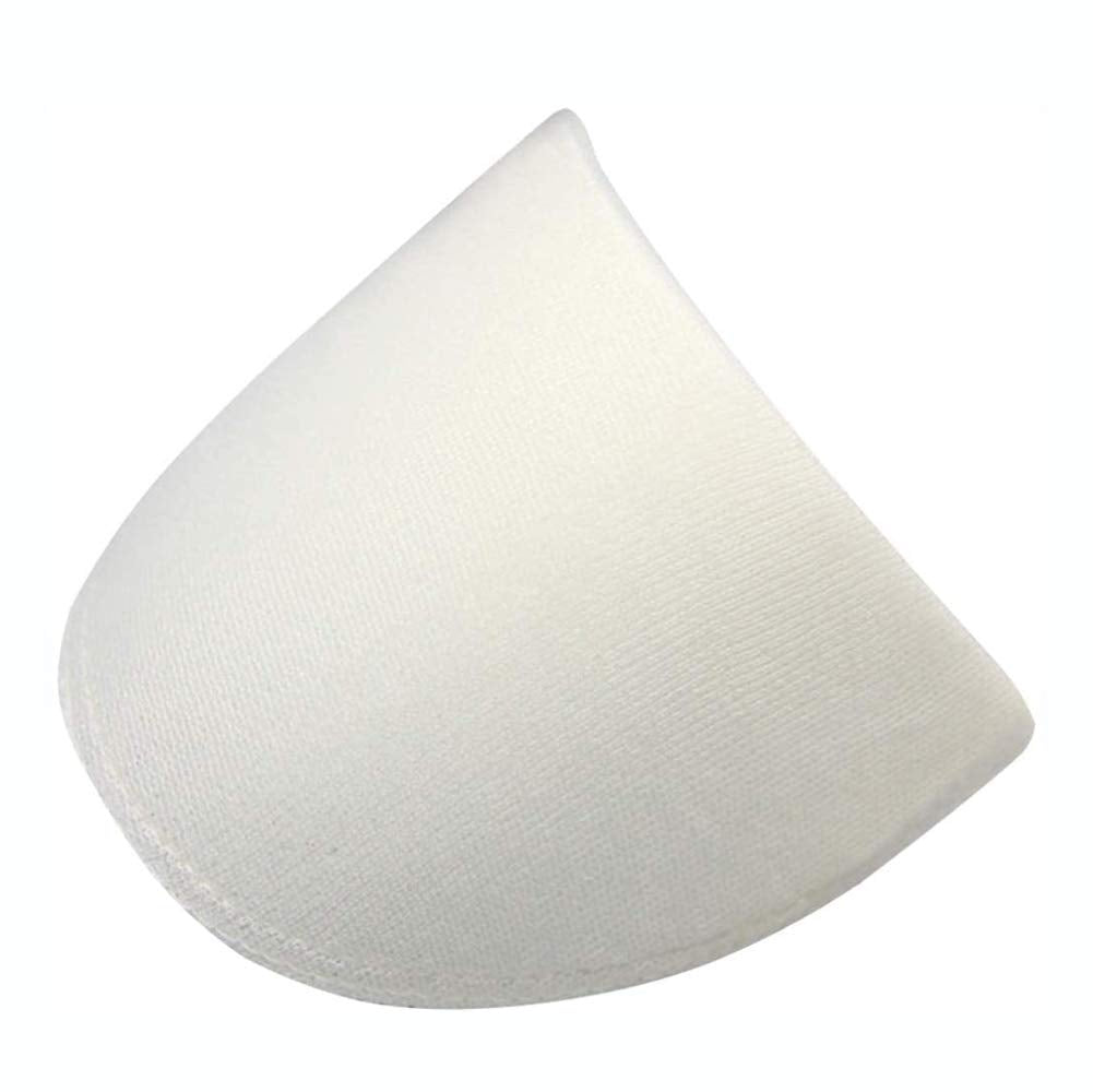 4 Pairs Shoulder Pads Sewing Foam Polyester Pads Sponge Shoulder Pad Set-in Shoulder Pads Foam Knitwear Pads for Women/Men Blazer Coat Clothes Sewing Accessories (2 Pairs White and 2 Pairs Black)