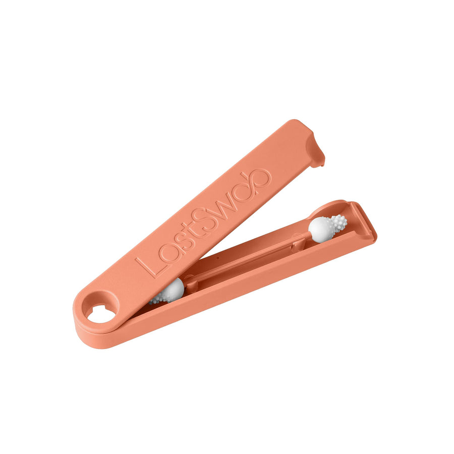 ® Reusable Cotton Safety Swabs for Baby Ear Cleaning - The Sustainable and Sanitary Alternative to Single-Use Q Tips - Easy to Clean and Zero Waste - Convenient Travel Case Holder