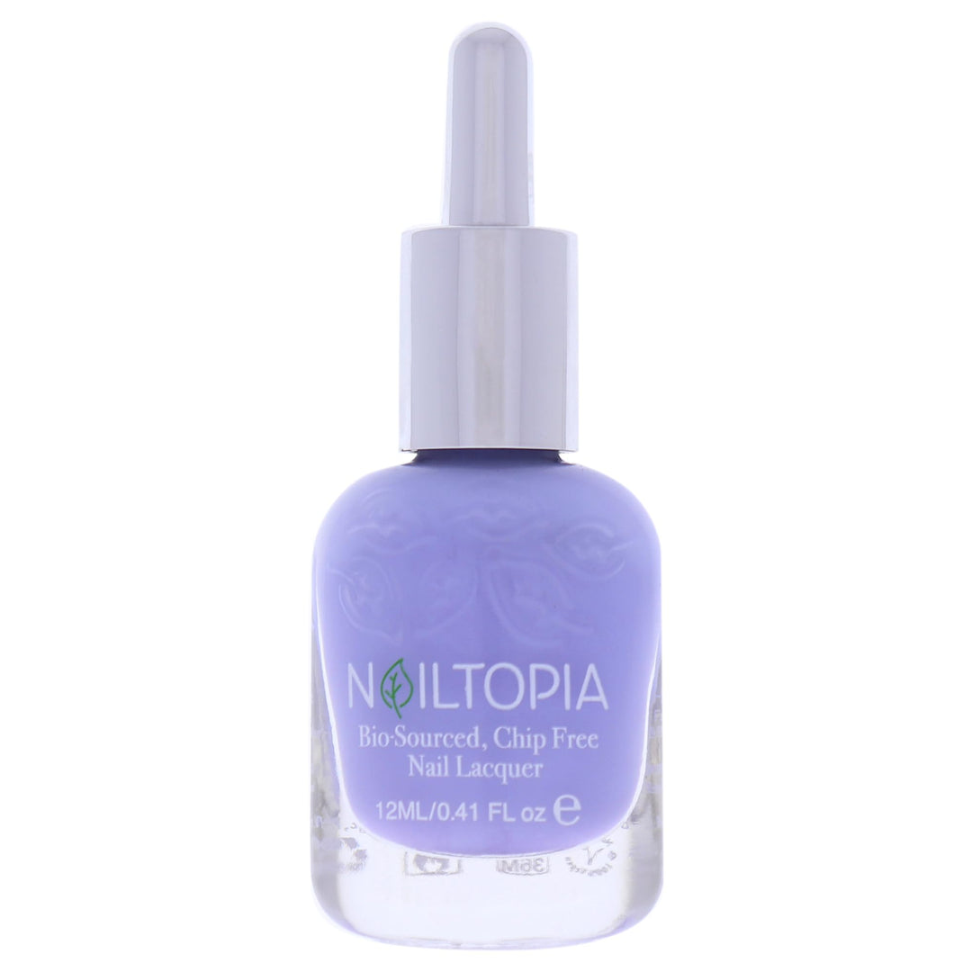 - Plant-Based Chip Free Nail Lacquer - Non Toxic, Bio-Sourced, Long-Lasting, Strengthening Polish - Keep It 100 (Light Purple) - 0.41oz
