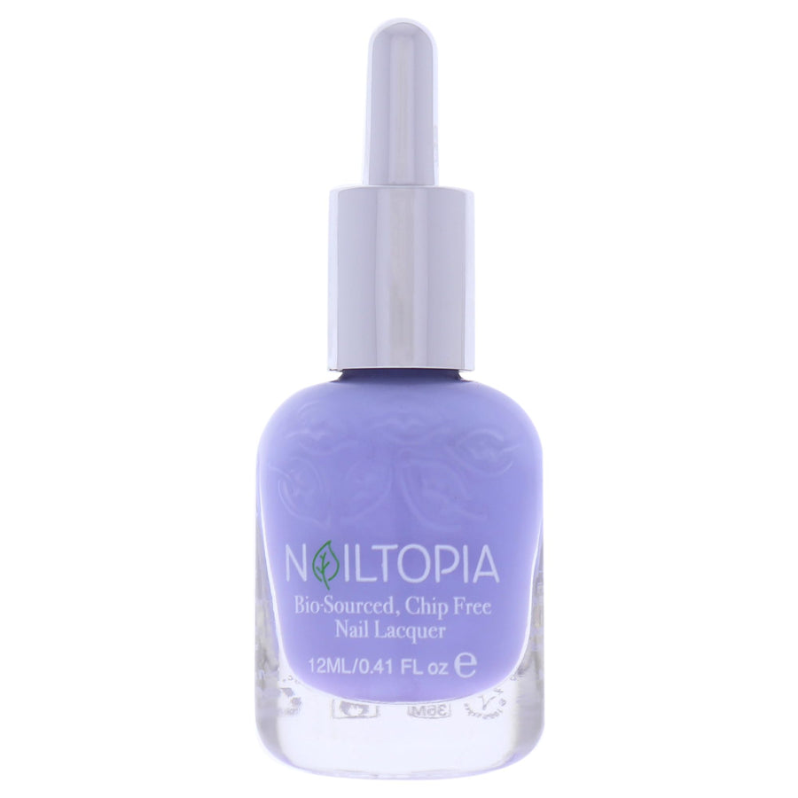 - Plant-Based Chip Free Nail Lacquer - Non Toxic, Bio-Sourced, Long-Lasting, Strengthening Polish - Keep It 100 (Light Purple) - 0.41oz