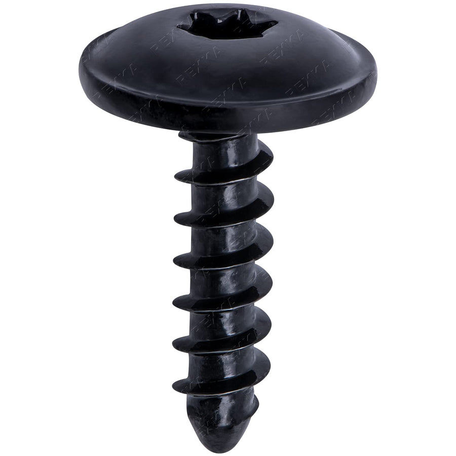 30pcs M5-2.12 x 19mm T25 Torx Fender Liner Splash Guard Under Cover License Bracket Truss Head Tapping Screw Bolt Compatible with VW Audi Porsche N90892001 N90775001