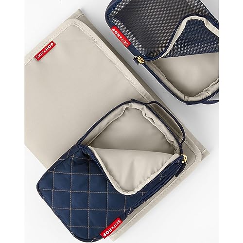 Diaper Bag Backpack: Forma, Multi-Function Baby Travel Bag with Changing Pad & Stroller Attachment, Navy