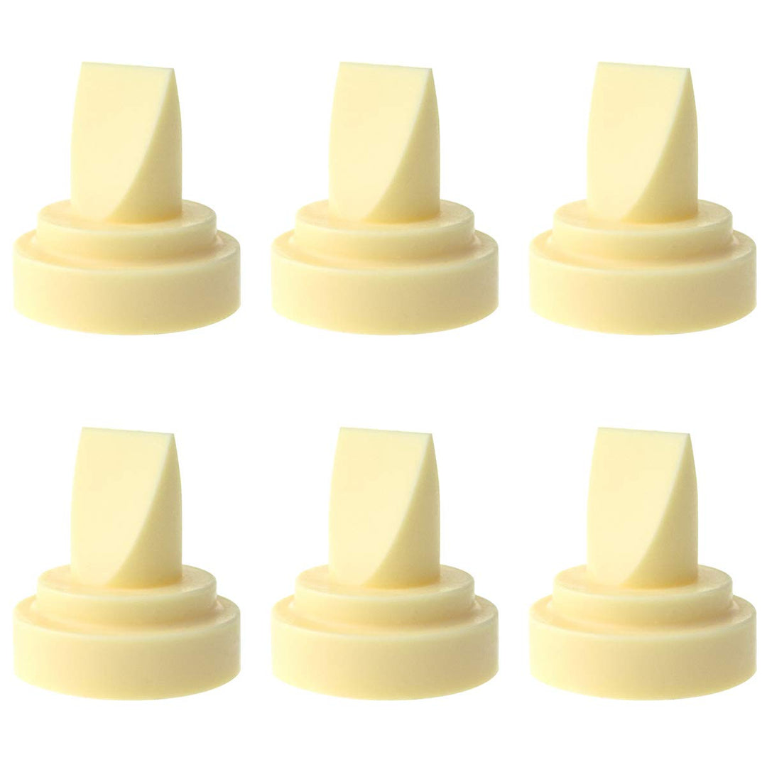 Nenesupply 6 pc Duckbill Valves Compatible with Medela and Spectra Pump Parts Use on Spectra S2 Spectra S1 and Pump in Style Harmony Symphony Replace Spectra Duckbill Valves and Medela Valve