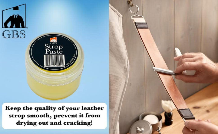 GBS Leather Strop Conditioning Paste Balm - Made In the USA