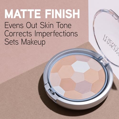 Setting Powder Palette Multi-Colored Pressed Finishing Powder Translucent, Natural Coverage, Dermatologist Tested, Clinicially Tested