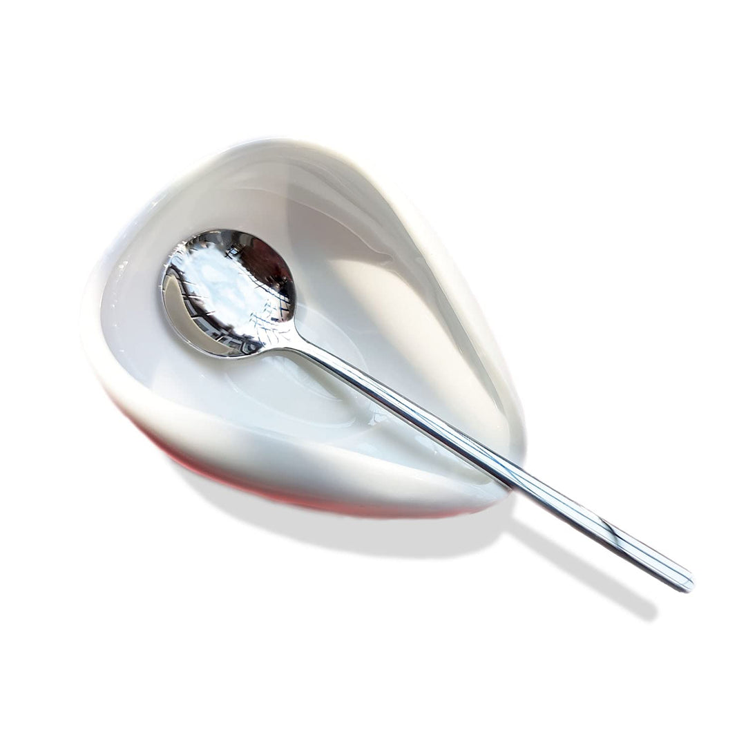 Coffee Spoon Rest and Spoon Set-Christmas Gifts for Coffee Lovers,Small Teaspoon Holder,Coffee Stirrers Holder,Coffee Bar Accessories,Decoration and Orginizer for Coffee Station