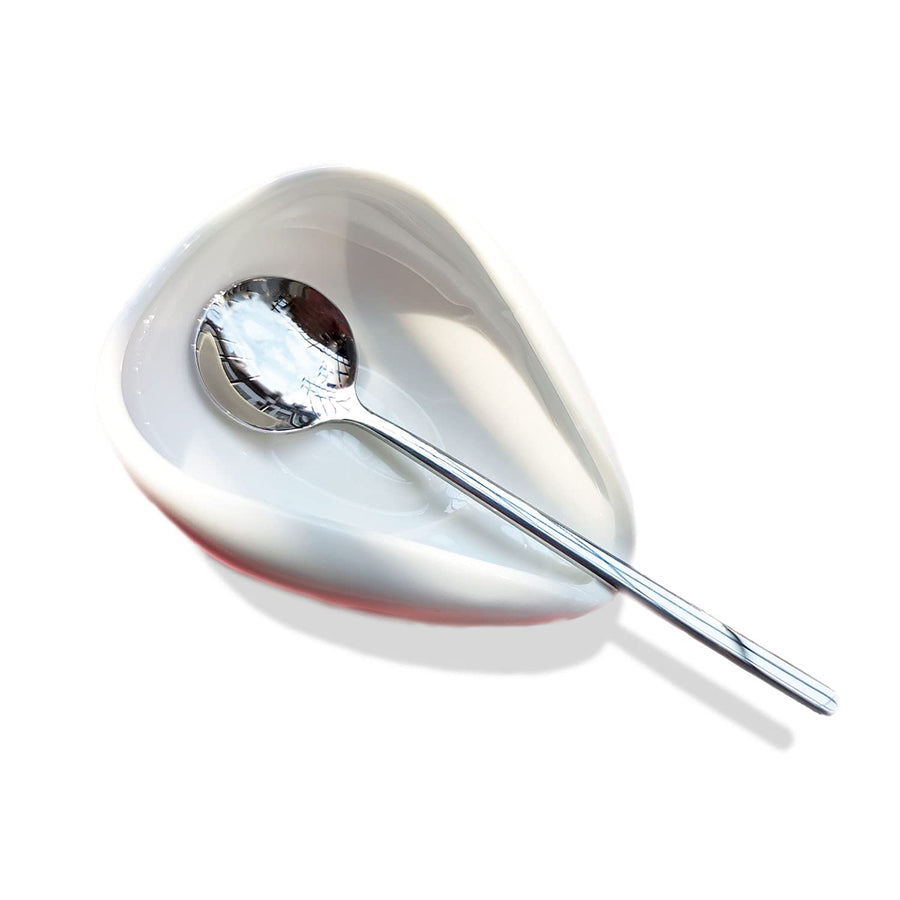 Coffee Spoon Rest and Spoon Set-Christmas Gifts for Coffee Lovers,Small Teaspoon Holder,Coffee Stirrers Holder,Coffee Bar Accessories,Decoration and Orginizer for Coffee Station