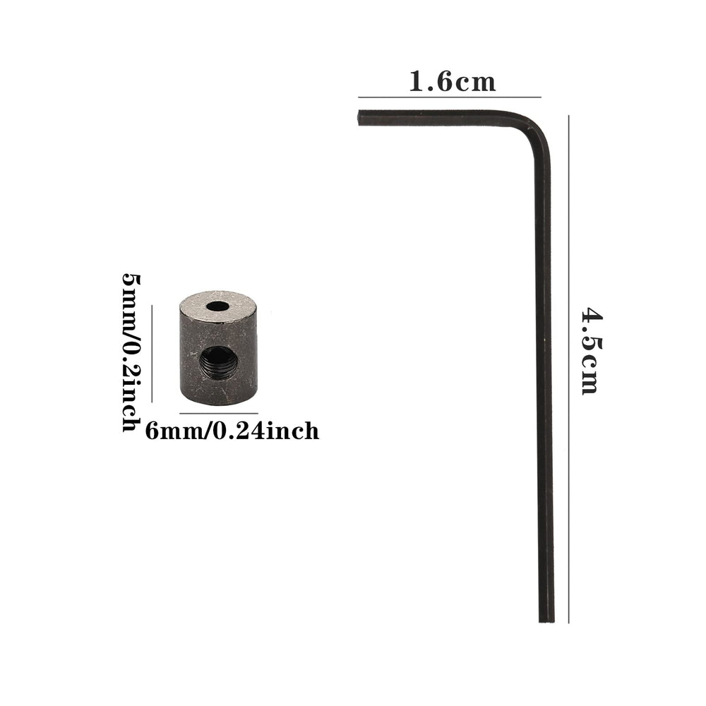 40 Pieces Pin Keepers Pin Locks Pin Backs Locking Clasp Locking Pin Keeper Backs with 3 Wrench All in Storage Case,9mm x 6mm
