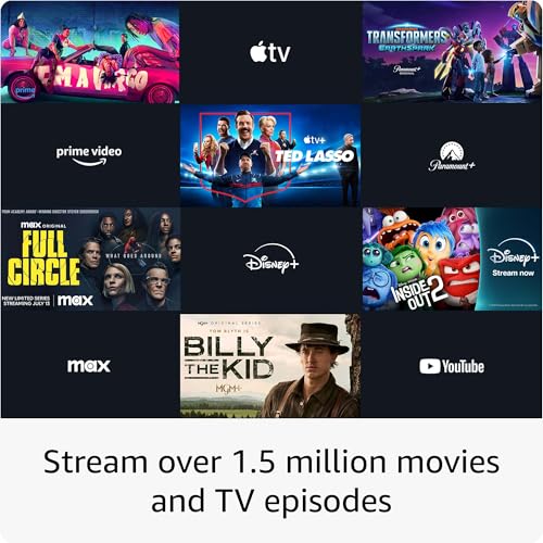 Fire TV Stick 4K Max streaming device (newest model) supports Wi-Fi 6E, free & live TV without cable or satellite