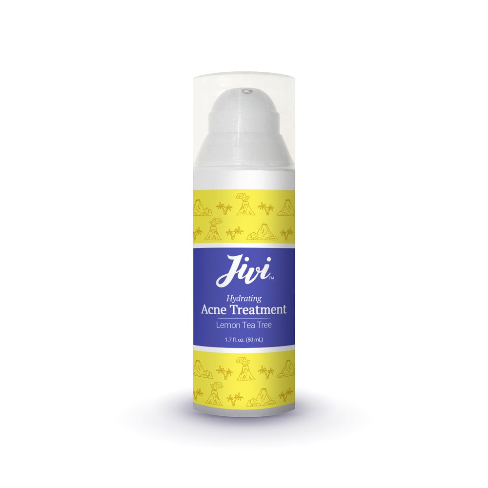 Hydrating Acne Treatment (Lemon Tea Tree) | Spot Treatment that Eliminates Breakouts and Scarring | 100% Natural with Organic Ingredients | Made for All Skin Types | 1.7 fl. oz