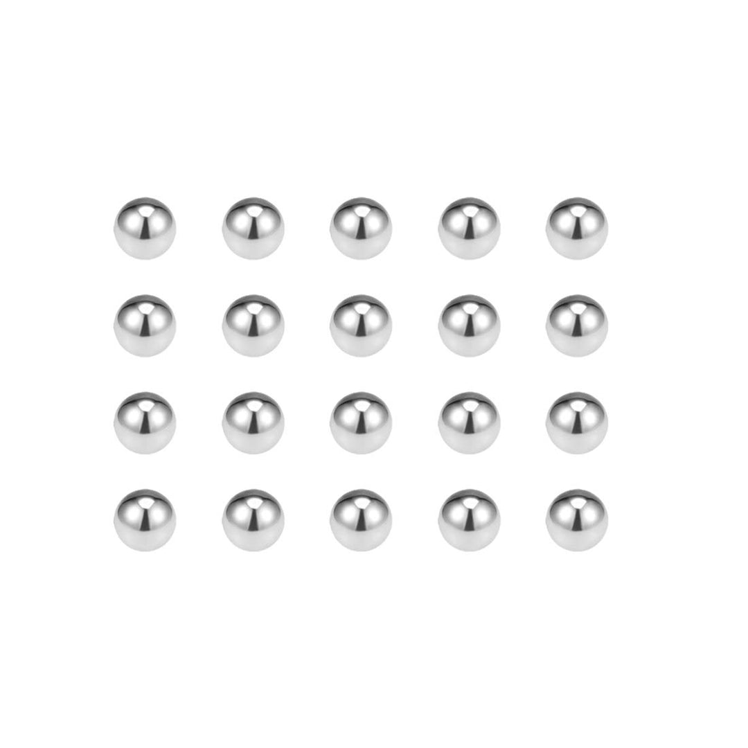 6mm Bearing Balls 304 Stainless Steel G100 Precision Balls 100pcs