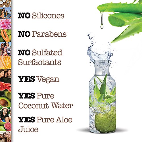 Curl Quench + Coconut Oil Anti-Frizz Curl-Defining Hair Milk to Hydrate and Detangle Tight Curly Hair, Softening Leave-In Treatment, Vegan, Silicone & Paraben-Free, 8 fl oz