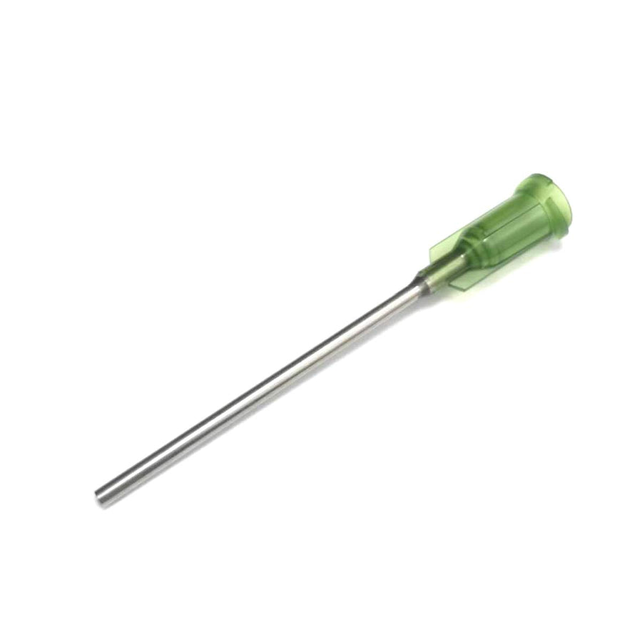 14 Gauge 1.5 Inch Industrial Blunt Tip Dispensing Needle with Luer Lock,Precision Applicator (Olive, 50 PCS)