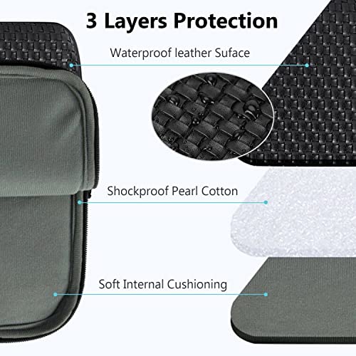 Laptop Sleeve 14 Inch Laptop Case Waterproof Handle Business Laptop Bag Compatible with MacBook Pro 15 2016-2019,13.3-14 inch HP/Asus Notebook,Gifts for Men Women