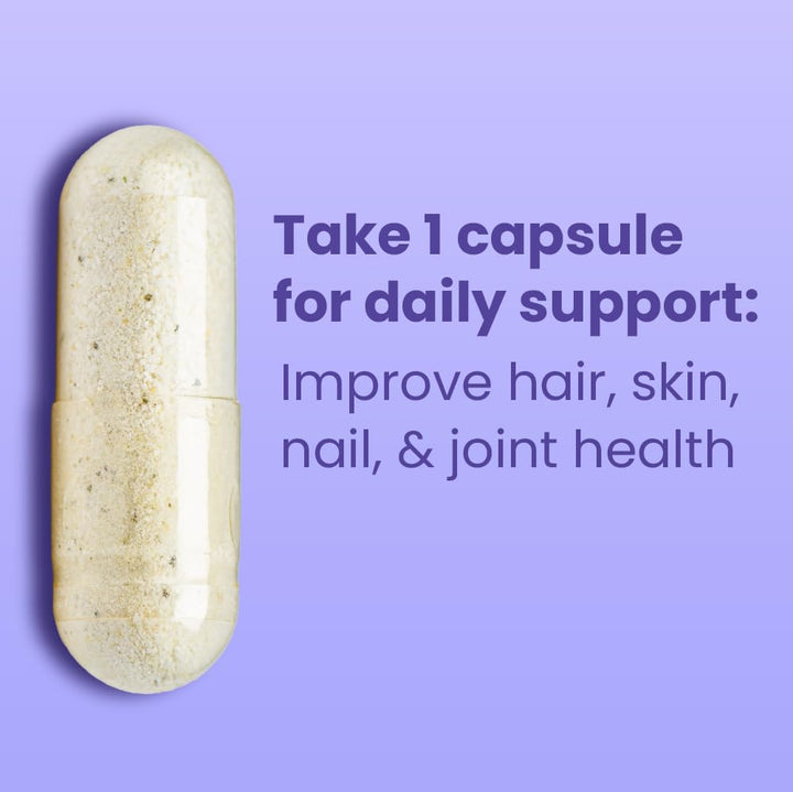 Collagen Pills with Vitamin C, E - for Hair, Skin, Nails, Joint Health, Reduce Wrinkles - Hydrolyzed Collagen for Women & Men Supplement - Grass Fed, Non-GMO, 150 Capsules