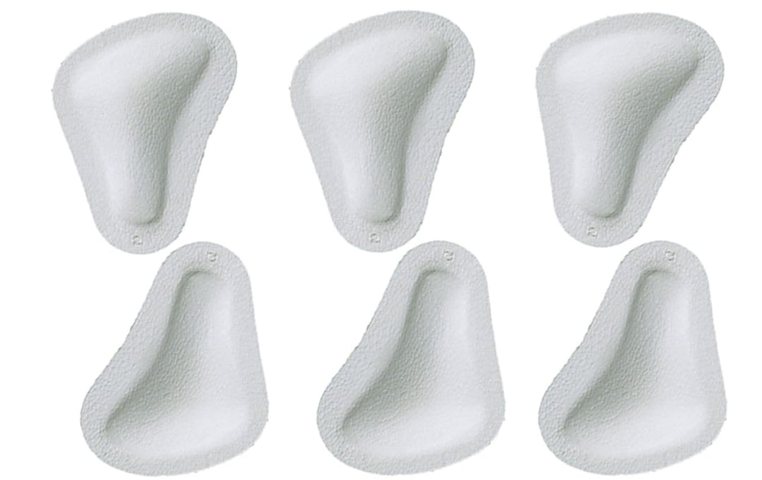 T-form Anatomically Correct Metatarsal Arch Pads to Lift and Shape, Leather, Medium (EU 38-40/ US W8-10/7M), 3 Count