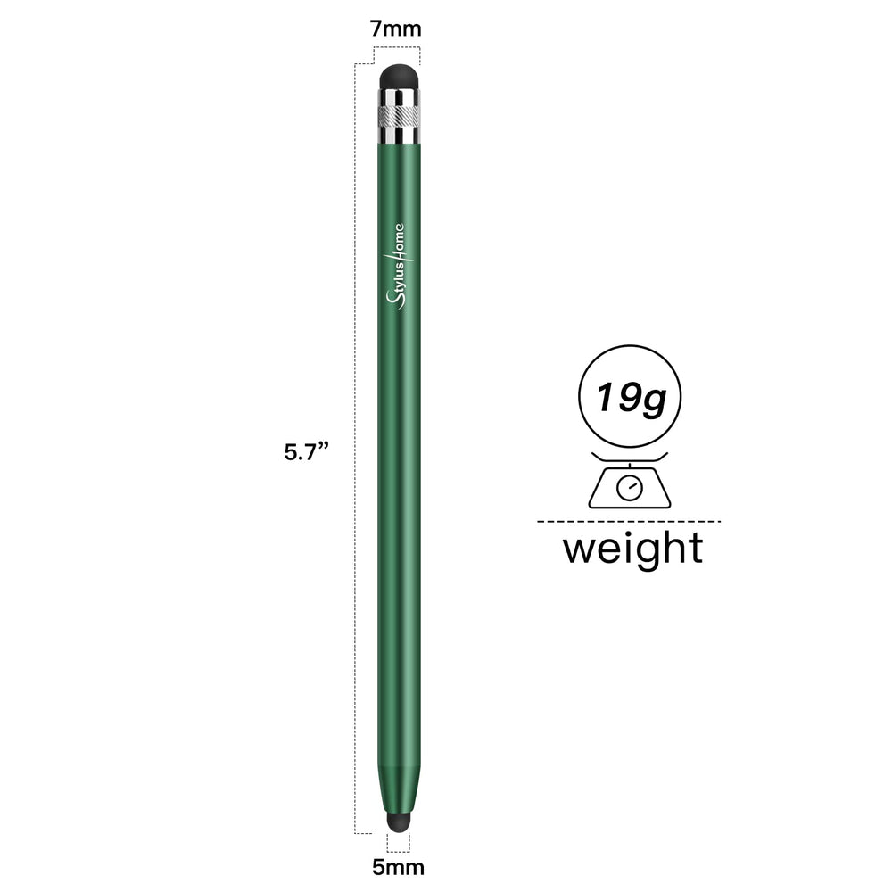 StylusHome Stylus Pens for Touch Screens (2 Pcs), Sensitivity & Precision Stylus, 2 in 1 Capacitive Stylus with 6 Extra Tips for iPad iPhone Tablets Samsung Galaxy All Universal Touchscreen Devices